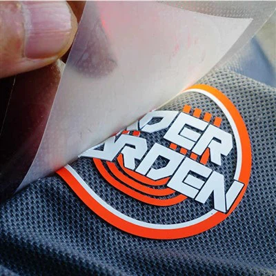 شعار نقل الحرارة ؛ مخصص ؛ ملصق طباعة سيليكون ثلاثي الأبعاد